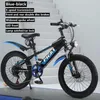 Bikes Ride-Ons Mountain Bike Students Männliche und weibliche Doppelscheibenbremse Variable Speed Bicycle Childrens Sport Cycling Bicycle mit LED Light L47