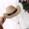 Dog Apparel Party Po Prop Cowboy Hat Pet Products Halloween Decoration Christmas Cat Costume Supplies