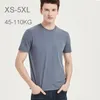 Maglietta sottile modale di alta qualità uomo xs-5xl manica corta a grande dimensione Pure Pure Summer Top Basic Free Free in stile Masturi antibatterici 240403
