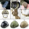 안전 새로운 빠른 헬멧 Airsoft MH Camouflage Tactical Helmets ABS 스포츠 야외 전술 헬멧