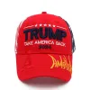 2024 Trump Hat U.S U.S Presidential Electioner Cap Porta l'America Caps Rimbalzi regolabili Rimbalzi di cotone Cappelli di cotone Nuovi