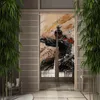 Vorhang Japanische Ronin-Tür Restaurant Schlafzimmer Badehaus Eingangstür halb spannend undurchsichtig Privatsphäre