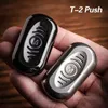 Decompression Toy Three Sections Metal Magnetic Slider Anti Stress Hand Spinner Autism Anxiety ADHD Stress Relief Cool Stuff Adult EDC Fidget Toy 240412