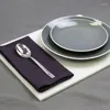 Dijksets Sets 4 -delige roestvrijstalen diner Lepel Set Silver Gold Getensil Houtplastic borden Herbruikbare eetstokje Travel Silv