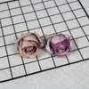 Decoratieve bloemen 30 stks/6-7 cm retro roze kunstmatige zijden bloemenkoppen Diy Scrapbooking Home Wedding Barland Verjaardagsdecoraties Fake