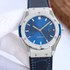 Orologio da uomo orologio da uomo di alta qualità orologio da movimento meccanico automatico da 45 mm Striscia in gomma hardlex e striscia di pelle Montre de Luxe Causal Watch