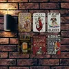 Putuo Decor Wine Vintage Metal Tin Sign, Wine Time Enfin, Wall Art Decor for Home Bar Pub Nightclub, 7,8 x 11,8 pouces