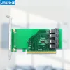 Carte LinkReal Quad PCIe 3.0 X16 a NVME U.2 Supporto adattatore SSD Supporto diviso PCIELRNV93NF