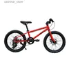 Bikes Ride-ons Ultra Light Disc Frein Road Bikes Bicycles 20 pouces à 6 vitesses pour enfants VTT VTT Aluminium Alloy Bicycle City Cycles L47