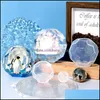 Molds Hexagonal Cut Surface Sphere Resin Mold Soft Sile Flexible Round Ball Faceted Gem Mod Diy Jewelry Crafts Drop Delivery Tools Equ Dhtkd