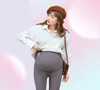 Pantalones de embarazo de la maternidad Leggings para mujeres embarazadas en el estiramiento abdominal de invierno con felpa2097992