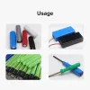 2/5m 18650 Lipo Batterie PVC PADE THAUX THRINK TUBE Largeur 7 mm ~ 180 mm Film isolé Enveloppe de film Lithium Cable Câble Câble Enveloppe