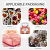 Sortez des conteneurs 10 PCS Fournitures de fête Boîtes d'emballage Baby Cake Shower Gift Gift Paper Bakery Bakery