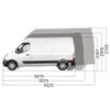 Van Body Side Stickers pour Renault Master Nissan NV400 Opel Vauxhall Movano Car Camper Graphics décalcomanies