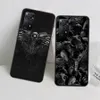 Raven Crow Schädelmuster Telefonfall für Xiaomi Redmi Note 12 plus 12s 11 11t pro 5g 11e 11s 4g 10 10s 9s 9t 8t 8t 7 6 5 Cover s