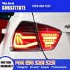 BMW E90 320I 325I LED Tail Light 05-08ブレーキリバースパーキングライトライトテールライトアセンブリターンシグナル