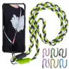 Corda de corda espessa Crossbody Cellen Celanyard Anti-perdido para iPhone 15 14 13 12Pro Samsung Xiaomi Universal Straps