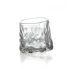 Weingläser Nordic Ins Style Einfacher Rotary Cup Glas Restaurantsaft Bubble Wasser Bier Kaffee Shake Shake
