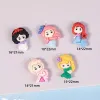 20pcs kawaii cartoon seria princess seria żywica urok na naszyjnik bransoletka DIY wisiorki kolczyki biżuterii brelowe akcesoria biżuterii