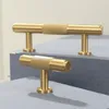 Solid Brass Furniture Handles Modern Bronze Wardrobe Dresser Cupboard Cabinet Drawer Shoe Box Wine Bar Pulls Knobs Hardware Pull