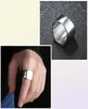 Men de mariage noir tungstène ring matte final biide polished edge confort fit titanium men039s anneaux de mariage8749476