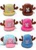 Japansk anime kawaii en bit plysch leksaker cosplay tony chopper plysch bomull hatt varm vinter hatt tecknad mössa för barn present g097302114