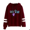 Hoodies pour hommes Sweatshirts Wawni Bad idea IDEAMS 2023 HEURS LONGES TOPS HIP-HOP Vêtements de style hip-hop Fashion Winter Trucks Capet Men Femmes Plèvre Dr Otxx3