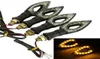 4x Universal Motorcykelcykel Amber LED Turn Signal Indicator Blinker Light för Honda Kawasaki Suzuki Yamaha4997133