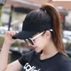 Visier breite Krempe Hats Bucket Sun Hut Frauen Baseballkappe Sommer weiße sonnensichere Kappen leeres Top Seaside Outdoor Sport Tennis 24413