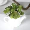 Dekorative Blumen künstlicher Pflanzengarten Hochzeitsbüro gefälschte saftige Simulation Blumen Wohnzimmer Wohnzimmer DIY Landschaft Bonsai Party