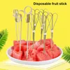 Forks Cocktail Sticks Disposable Decorative Skewers Fruits Picks Kitchen