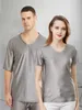 Silberfaserstrahlungsschutzwesten für Männer und Frauen T-Shirts Home Unterwäsche