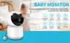 Baby Monitors Baby Monitor 3,6 mm objektiv med 100 visningsvinkelport Baby Crying Detection PTZ Baby Monitor 2.4G WiFi Intelligent Camera Baby MonitorC240412