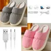 Carpets Slippers chauffés électriques Bottes de chauffage USB Foot plus durable Chaussures de chauffage du chargeur pour femmes fournitures