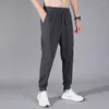 Мужские брюки Элегантная мода Harajuku Slim Fit Ropa Hombre все совпадают с потом свободные карманы.