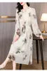 Robes décontractées Femmes boho en mousseline de mousseline florale creux out maxi robe d'été plage de la mode sexy 2024 coréen élégant bodycon part