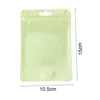 Storage Bags 10Pcs Useful Long Lasting Wide Application Heat Sealable Double Sided Sundries Item