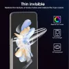 För Samsung Galaxy Z Flip 5 Screen Protector Soft TPU Film Full Covered Inner Ytter Side Back Films Camera Lens Glass Protection