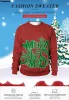 Sweatshirts Men Femmes Automne hiver laid Pull de Noël 3d Fund Imprimé Holiday Party Crewneck Sweatshirt Pullover Tops de Noël