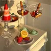 Wijnglazen Creatieve lolly lolly Red Wine Cup Juice Champane Cup Umbrella HIH voet Lass Cup Huishouden Cocktail Lass whisky L49