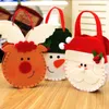 Prezent Urocze świąteczne torby słodkie cukierki torebka torebki świąteczne wystrój imprezy 3 style