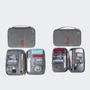 Storage Bags Waterproof Oxford Cloth Passport Holder Portable Travel Wallet Big Organizer Accessories Document Cardholder