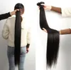 Kisshair 28 30 32 34 inch Remy Braziliaans menselijk haar 3 stiek Cuticus uitgelijnde haaruitbreiding recht onbewerkte rauw Indisch haar bundl6682809