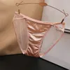 Mutandine femminile di lingerie sessuale donna a bassa vita slip in pizzo a basso colore cotone cotone biancheria bianche di seta ghiacciata brief traspirato