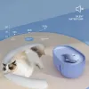 Фонтан с водой кошки со светодиодным легким автоматическим кошками пьющие USB Electirc Mute Recrirculate Filtraing милые кошки дозатор воды