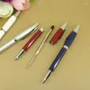 4pcs / Lot Metal Ballpoint Pen Office & School Supplier Writing Instrument Novelty Design Pens