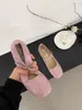 Sapatos casuais Marca de fundo plana Mary Jane French Retro francês uma linha fivela vermelha Patente Couro Ballet Trend