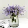 Fiori decorativi 1pc pacchetto di lavanda artificiale piante finte piante da matrimonio briglia di casa tavolo da casa per ufficio fatti a pografia