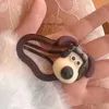 New Korean teddy bear hair clip trendy Maillard storm wave cloud hair clip side clip with broken hair and bangs clip