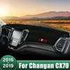 Tappetini per cuscinetti del cruscotto per auto evitare tappeti di cruscotto di strumenti anti-UV per cuscinetti per Changan CX70 2016 2017 2018 2019